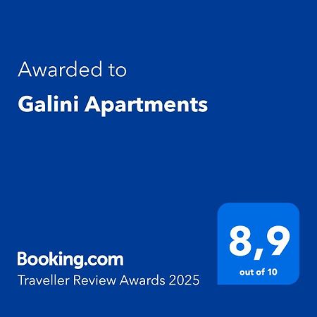 Galini Apartments Achlia Экстерьер фото